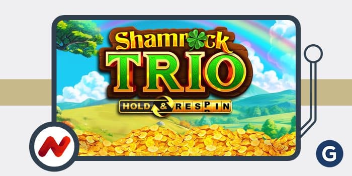 NetGaming Releases Irish-themed Shamrock Trio Hold & Respin Slot